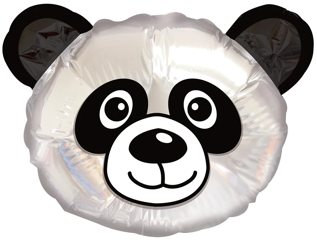 10" Airfill Only (Sticks Sold Separately) Panda Head Balloon