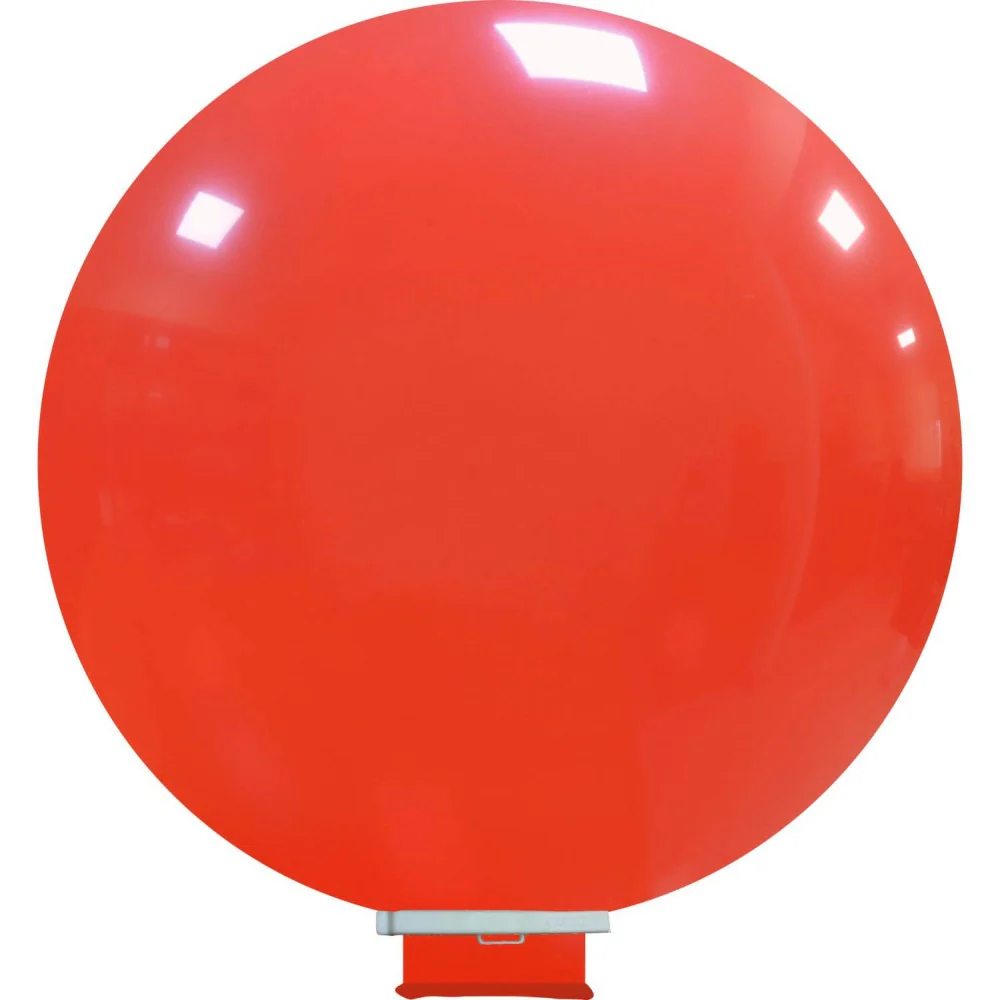 8 Foot (100") 6.5" Neck Opening Cattex Brand Standard Red Latex Balloons