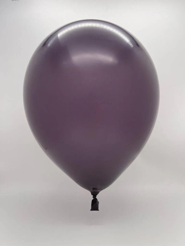 5" Kalisan Latex Balloons Standard Plum (50 Per Bag) - Image 2