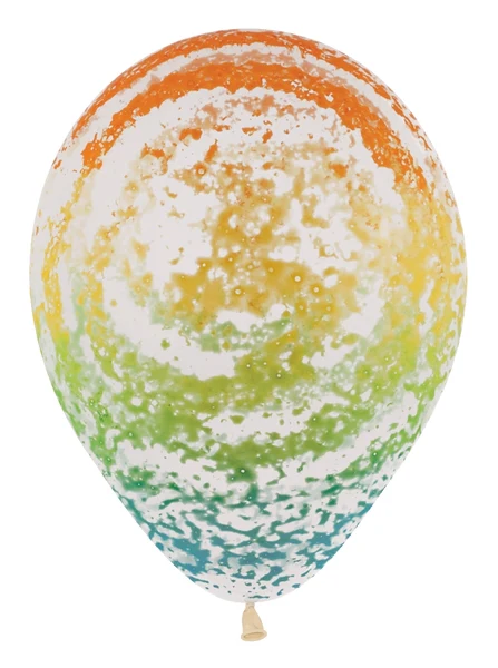 11" Sempertex/Betallatex Graffiti Rainbow Marble Latex Balloons