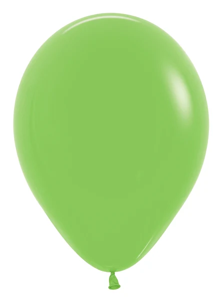 11" Latex Balloons (100 Per Bag) Deluxe Key Lime Green Sempertex/Betallatex
