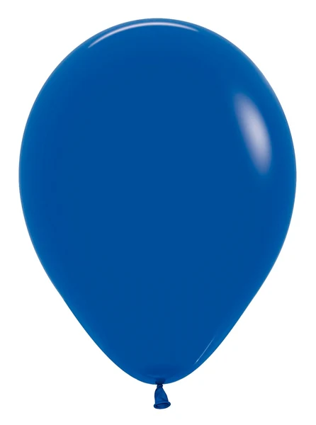 11" Latex Balloons (100 Per Bag) Fashion Royal Blue Sempertex/Betallatex