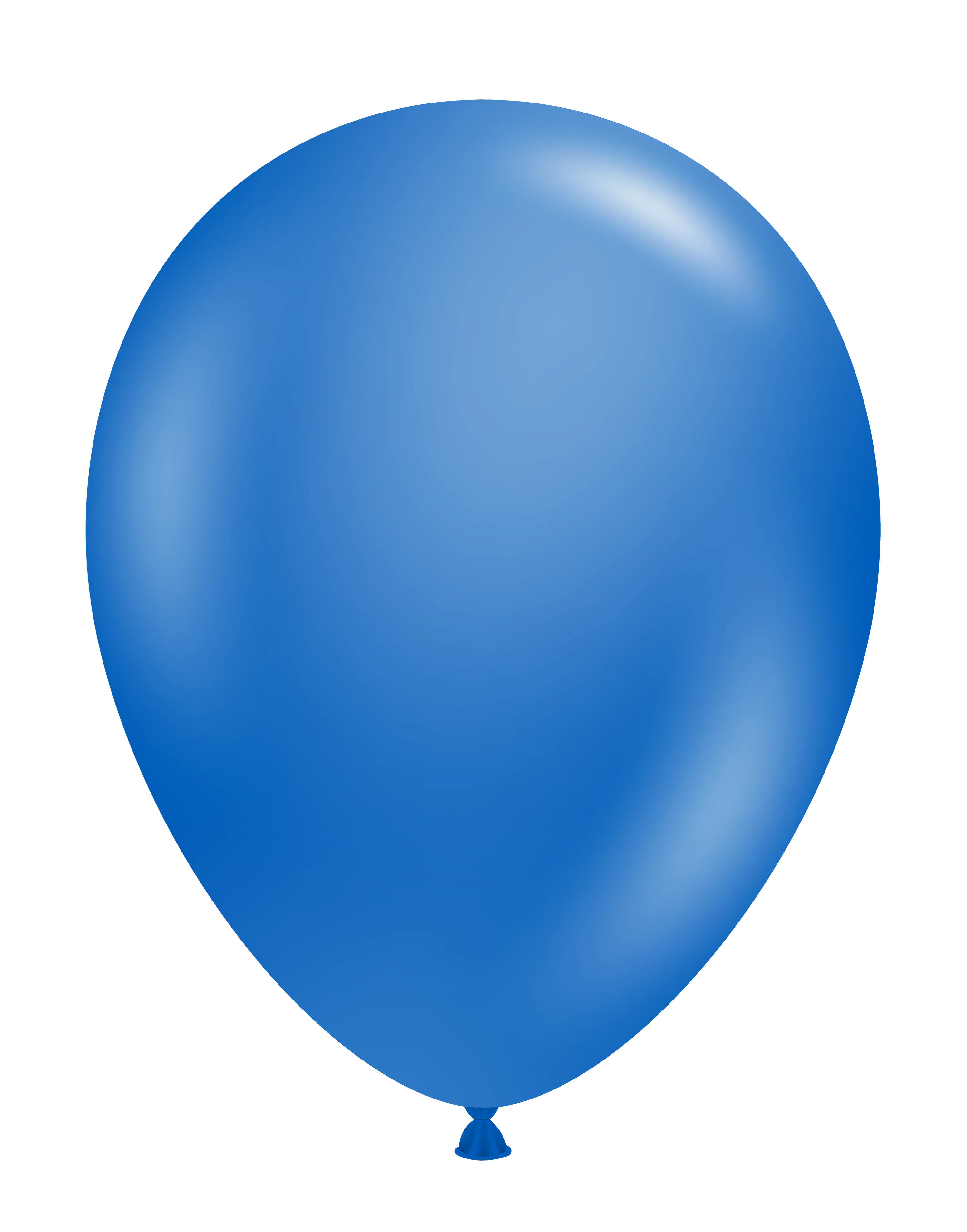 11" Pearl Metallic Blue Tuftex Latex Balloons (100 Per Bag)