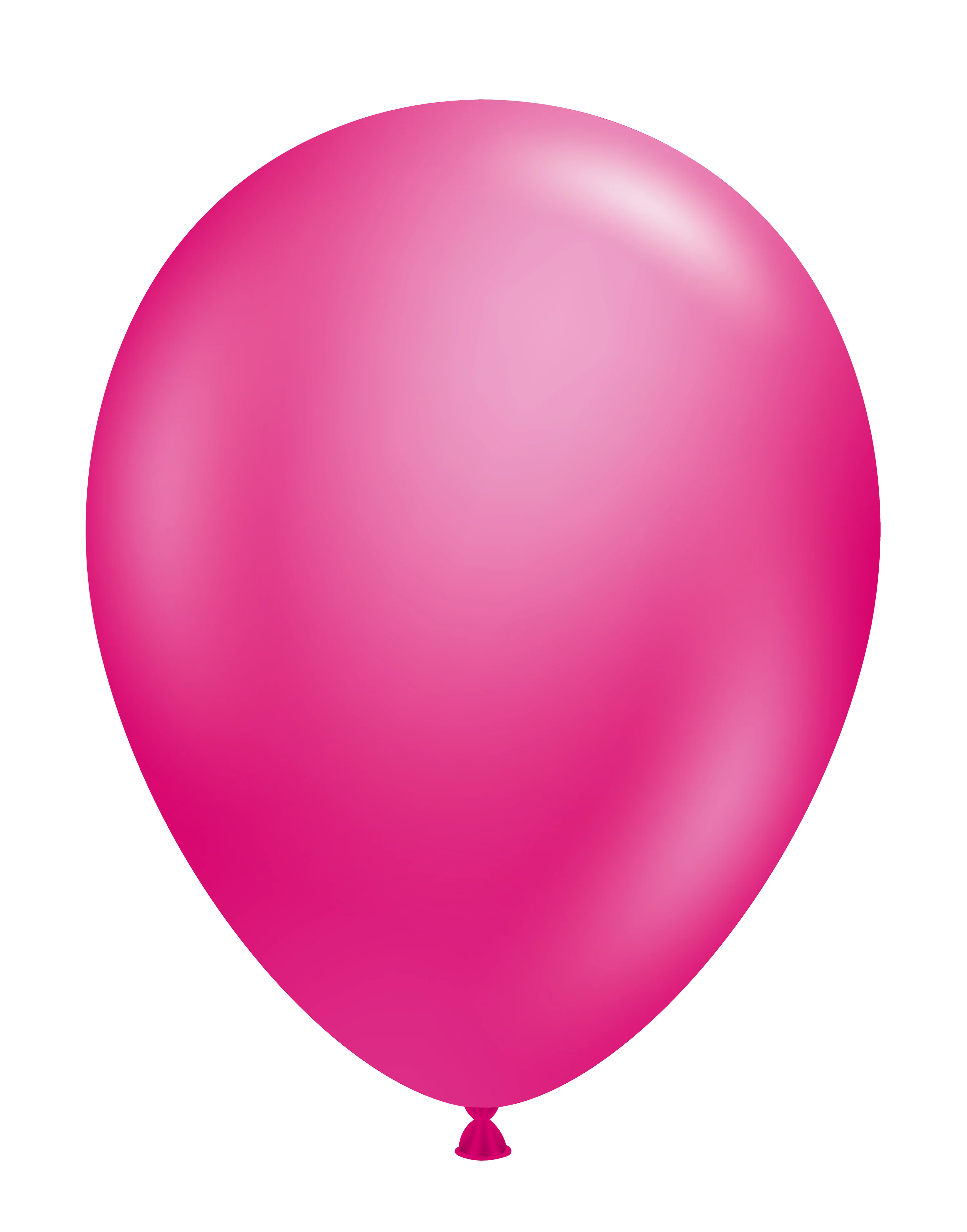 11" Pearl Metallic Fuchsia Tuftex Latex Balloons (100 Per Bag)