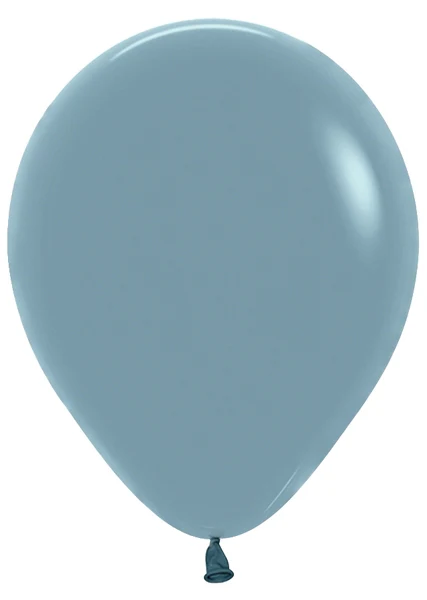 11" Sempertex/Betallatex Latex Balloons (100 Per Bag) Pastel Dusk Blue