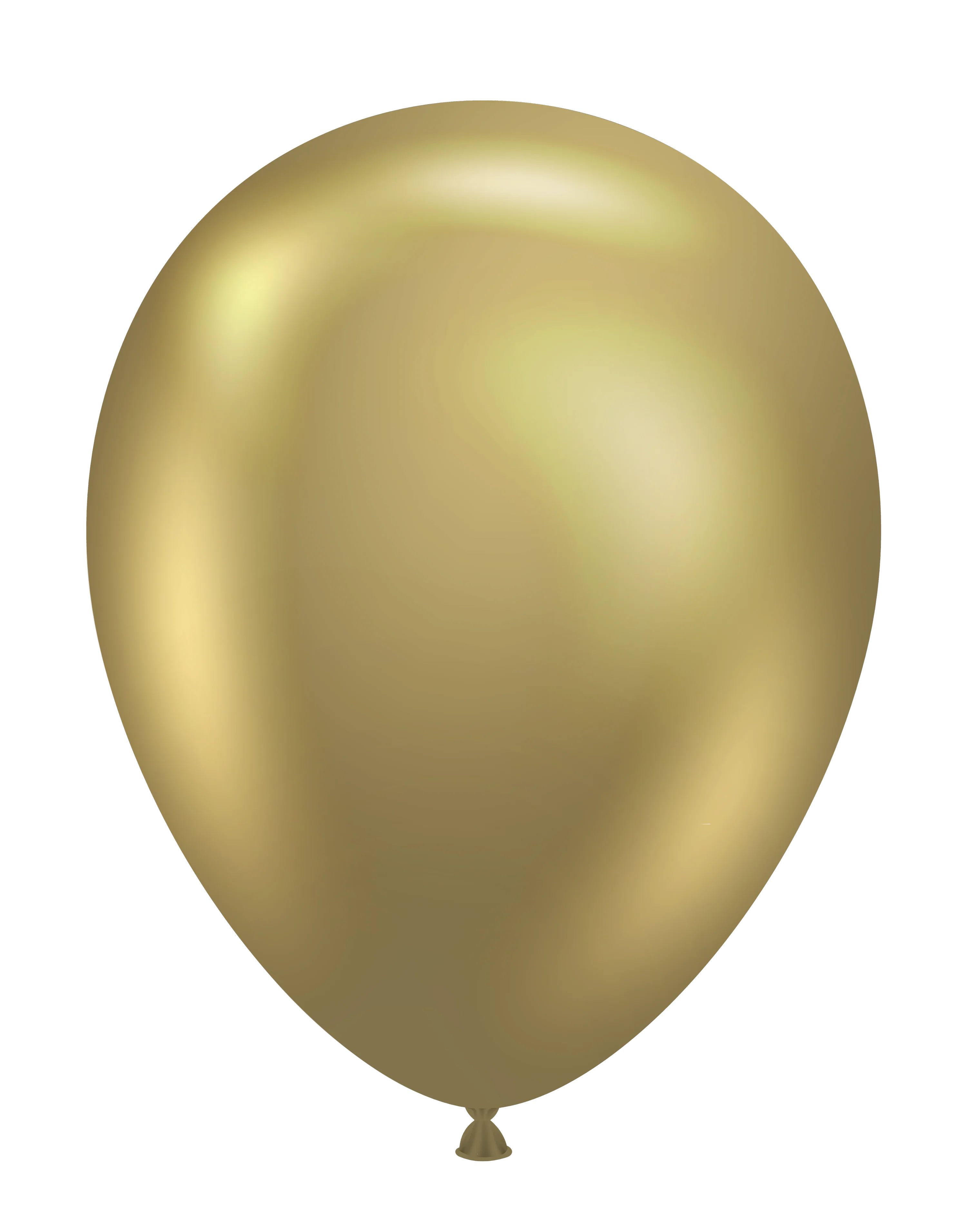 11" Golden Chrome Like Tuftex Effects Latex Balloons (50 Per Bag) - Image 3