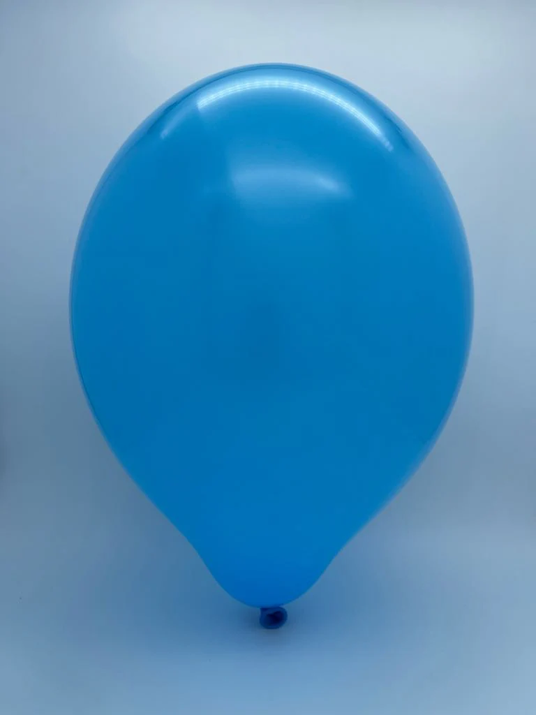 12" Cattex Premium Azure Latex Balloons (50 Per Bag) - Image 2