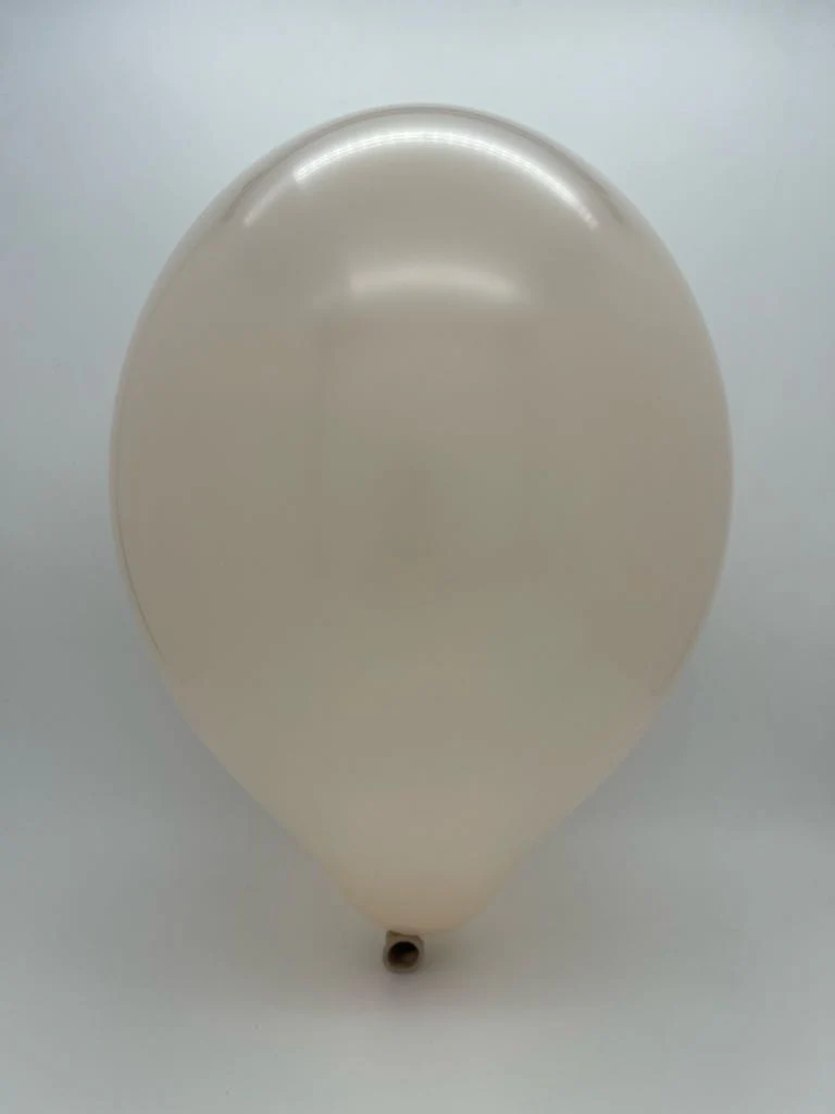 12" Cattex Premium Champagne Latex Balloons (50 Per Bag) - Image 2