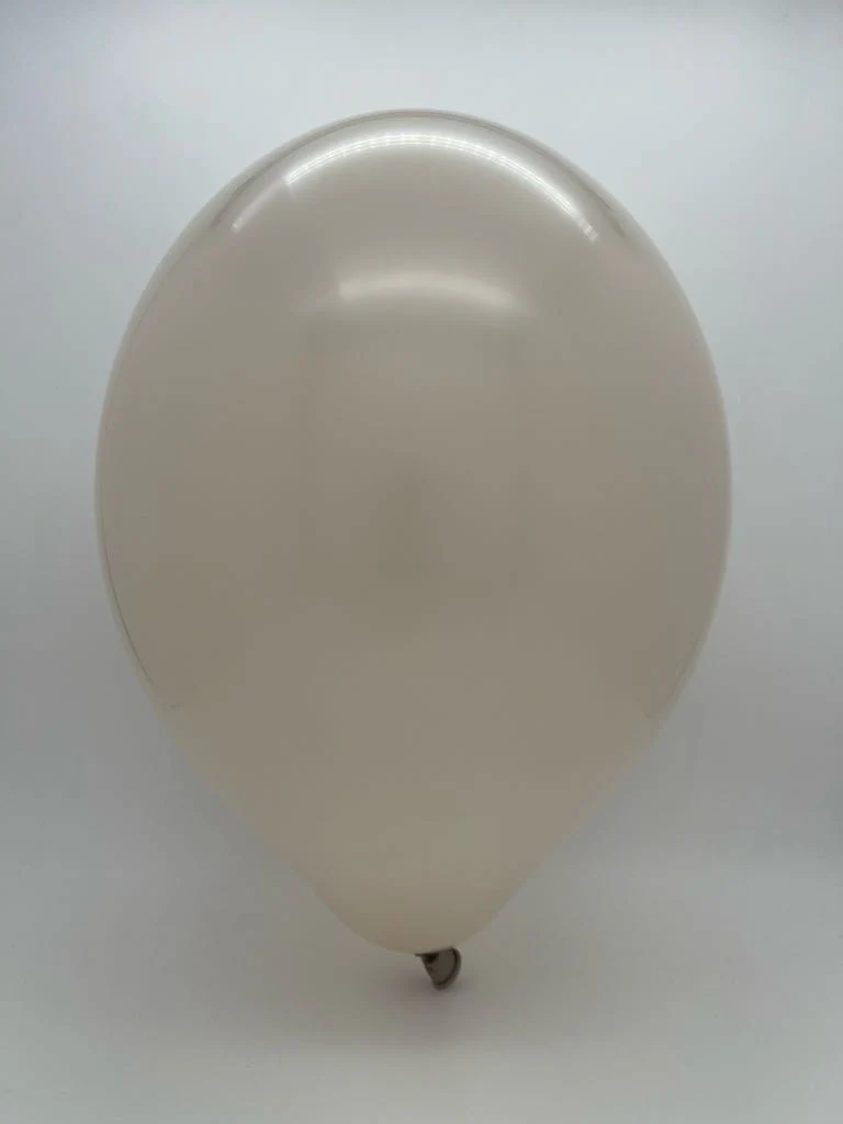 12" Cattex Premium Oyster Grey Latex Balloons (50 Per Bag) - Image 2