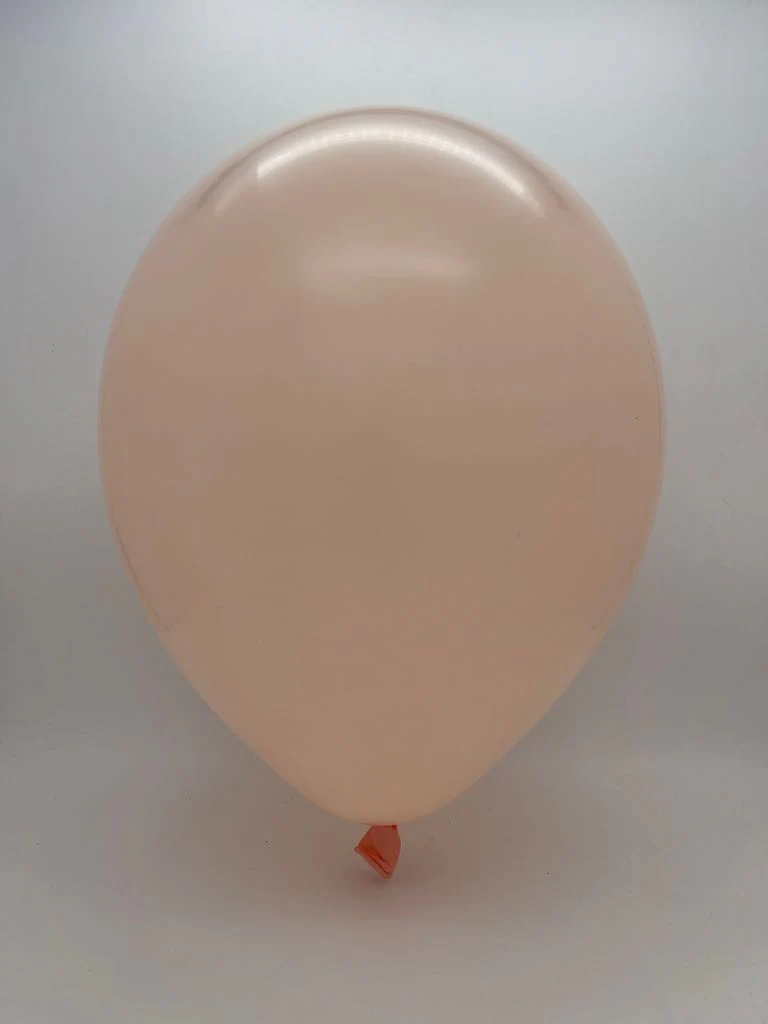 12" Deco Pink Blush Decomex Latex Balloons (100 Per Bag) - Image 2