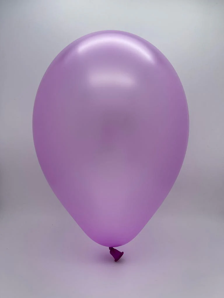 12" Gemar Latex Balloons (Bag of 50) Neon Balloons Neon Purple - Image 2