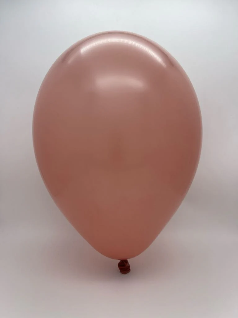 12" Gemar Latex Balloons (Bag of 50) Standard Misty Rose - Image 2
