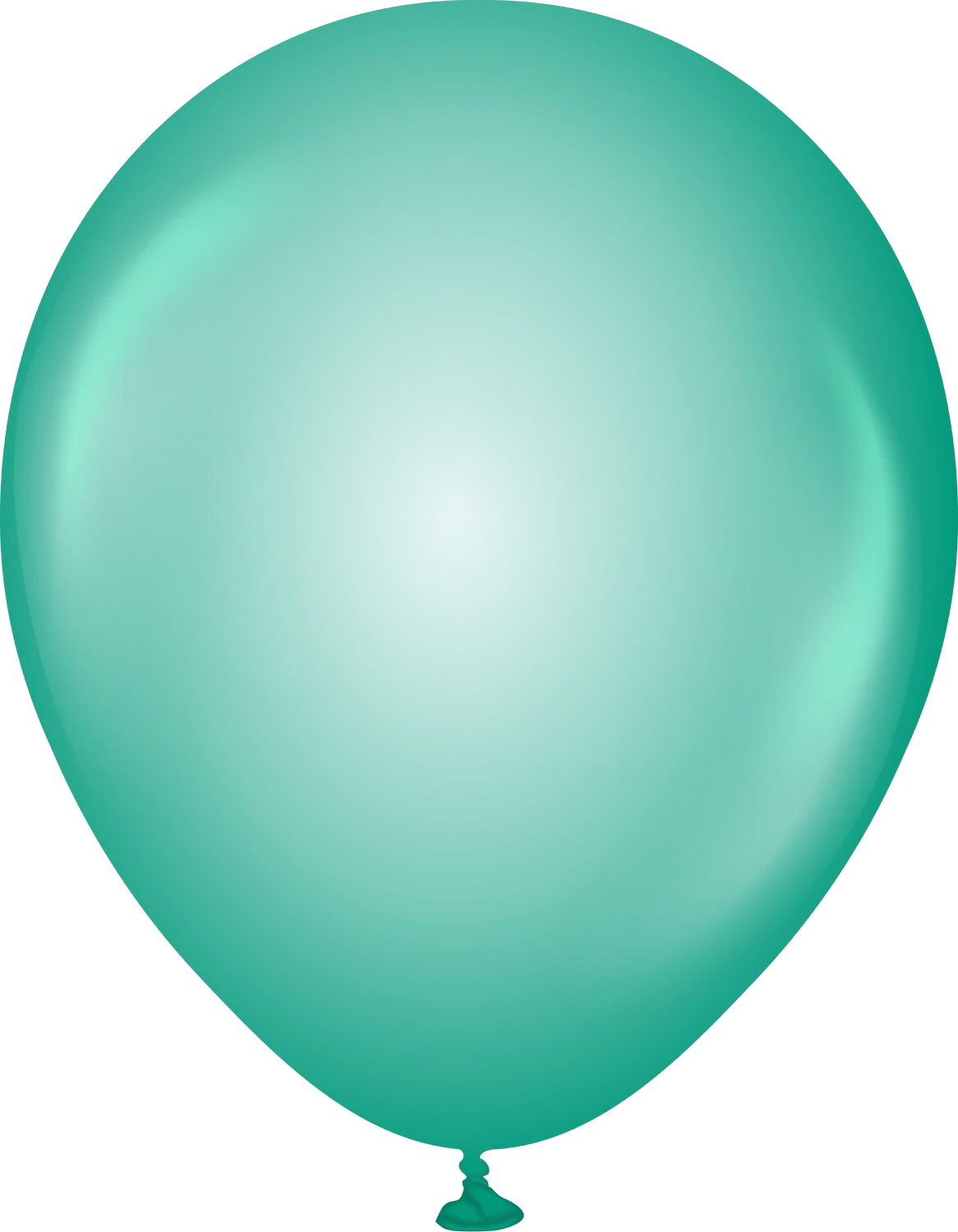 12" Kalisan Latex Balloons Crystal Turquiose (50 Per Bag)