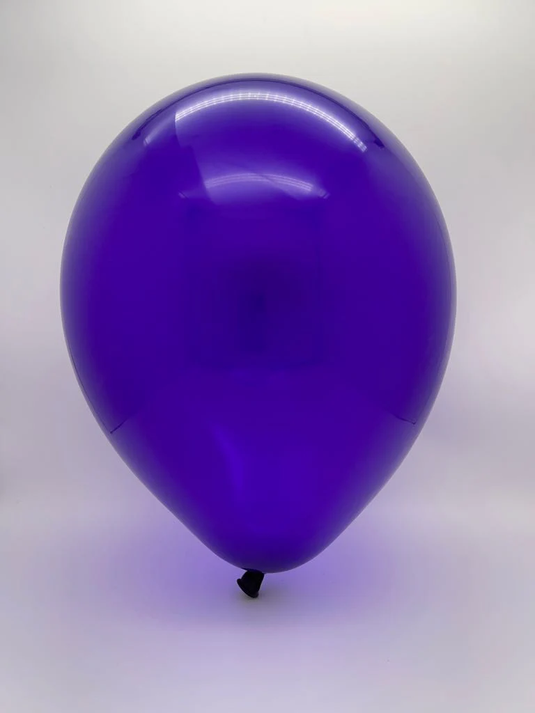 12" Kalisan Latex Balloons Crystal Violet (50 Per Bag) - Image 2