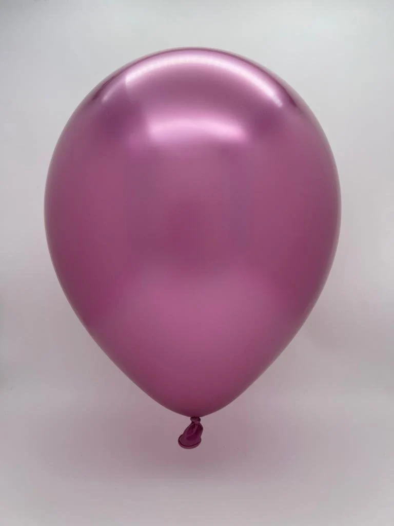 12" Kalisan Latex Balloons Mirror Pink (50 Per Bag) - Image 2