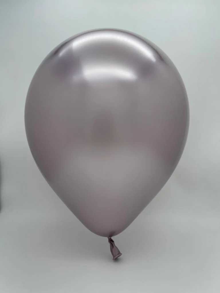 12" Kalisan Latex Balloons Mirror Pink Gold (50 Per Bag) - Image 2