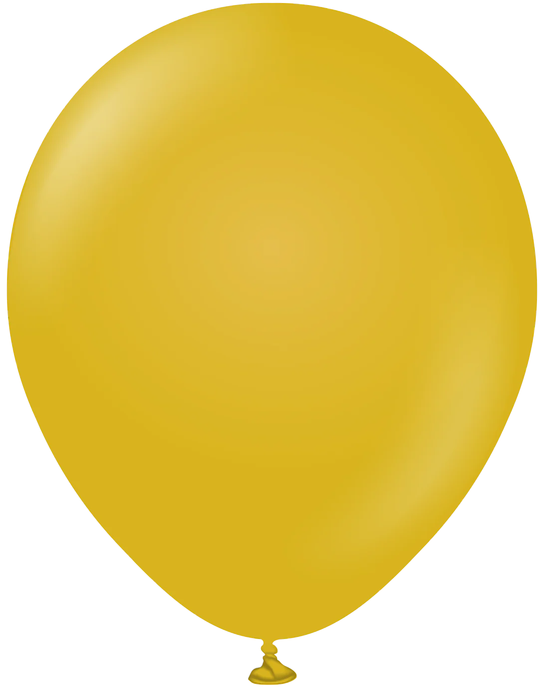 12" Kalisan Latex Balloons Retro Mustard (50 Per Bag)