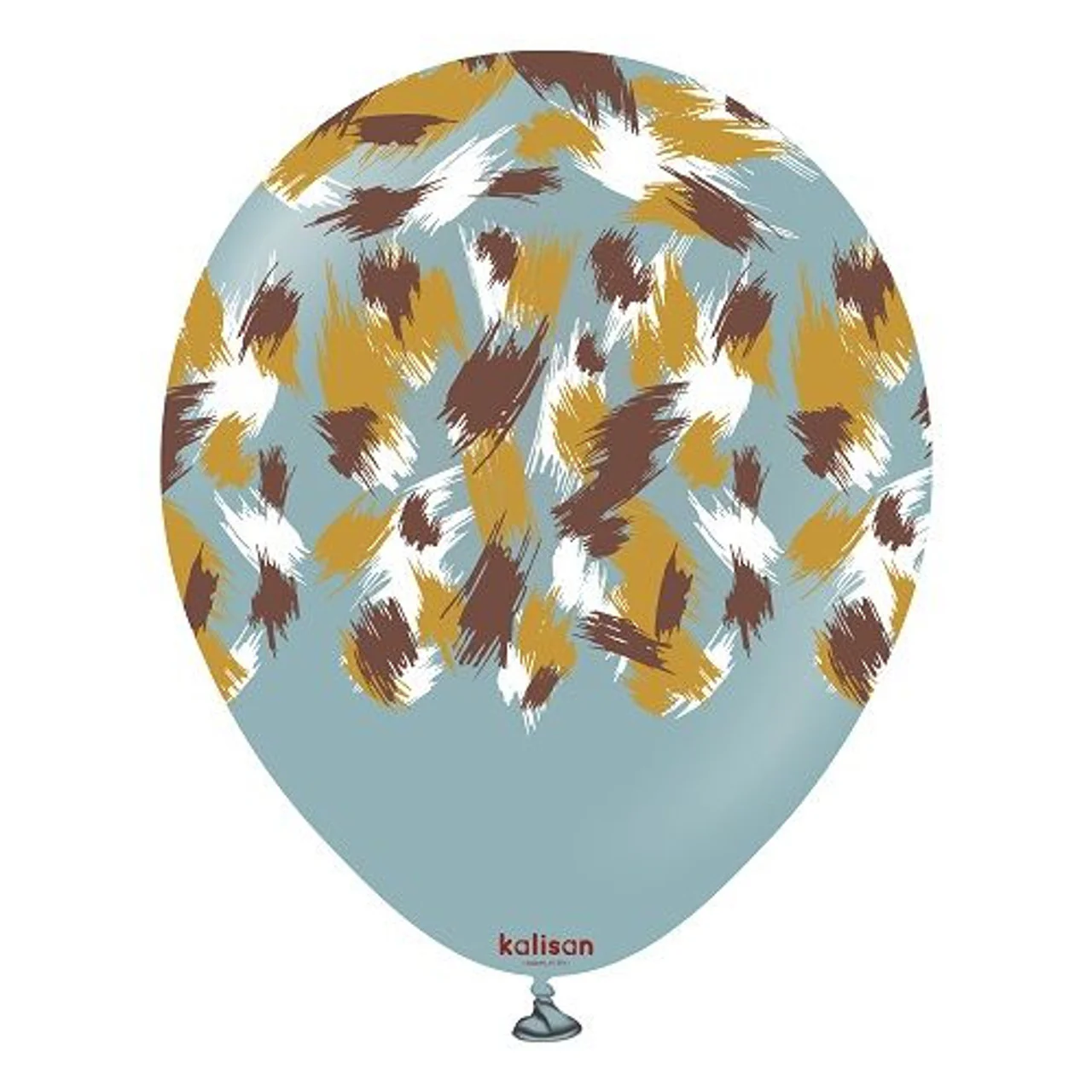 12" Kalisan Latex Balloons Printed Safari Savanna Storm (25 Count)