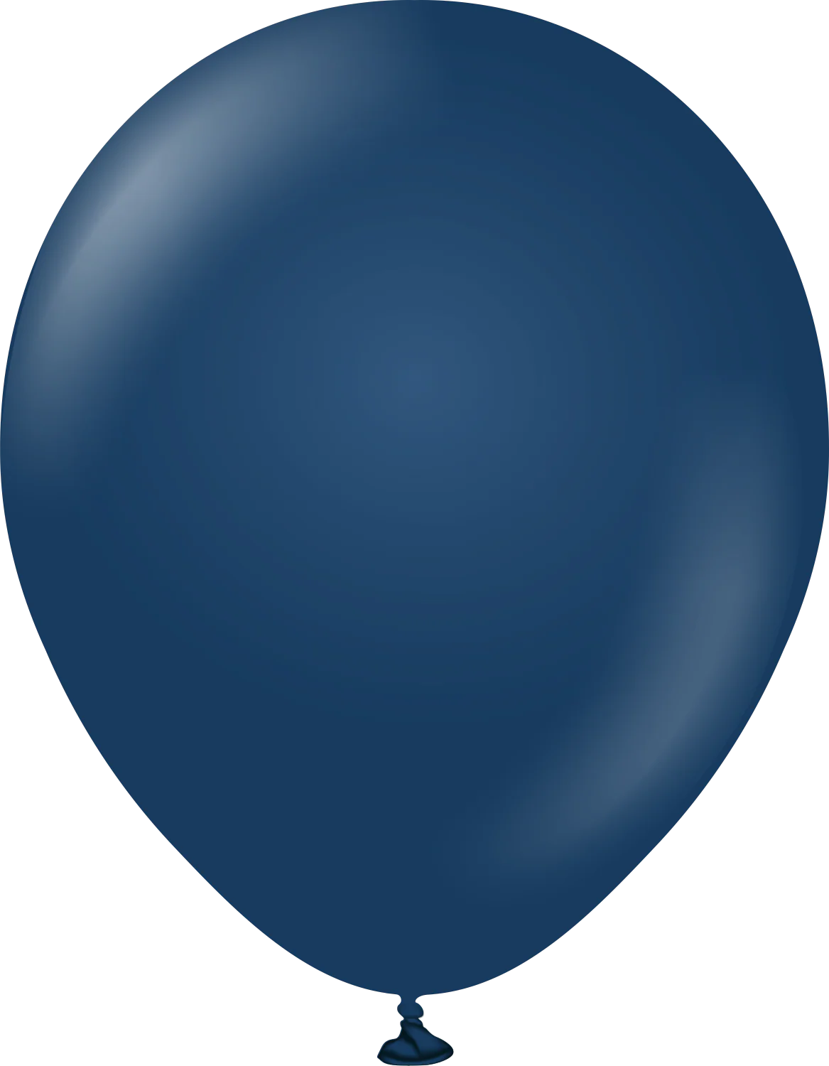 12" Kalisan Latex Balloons Standard Navy (50 Per Bag)