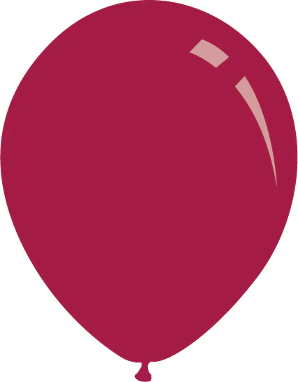 12" Metallic Magenta Decomex Latex Balloons (100 Per Bag)
