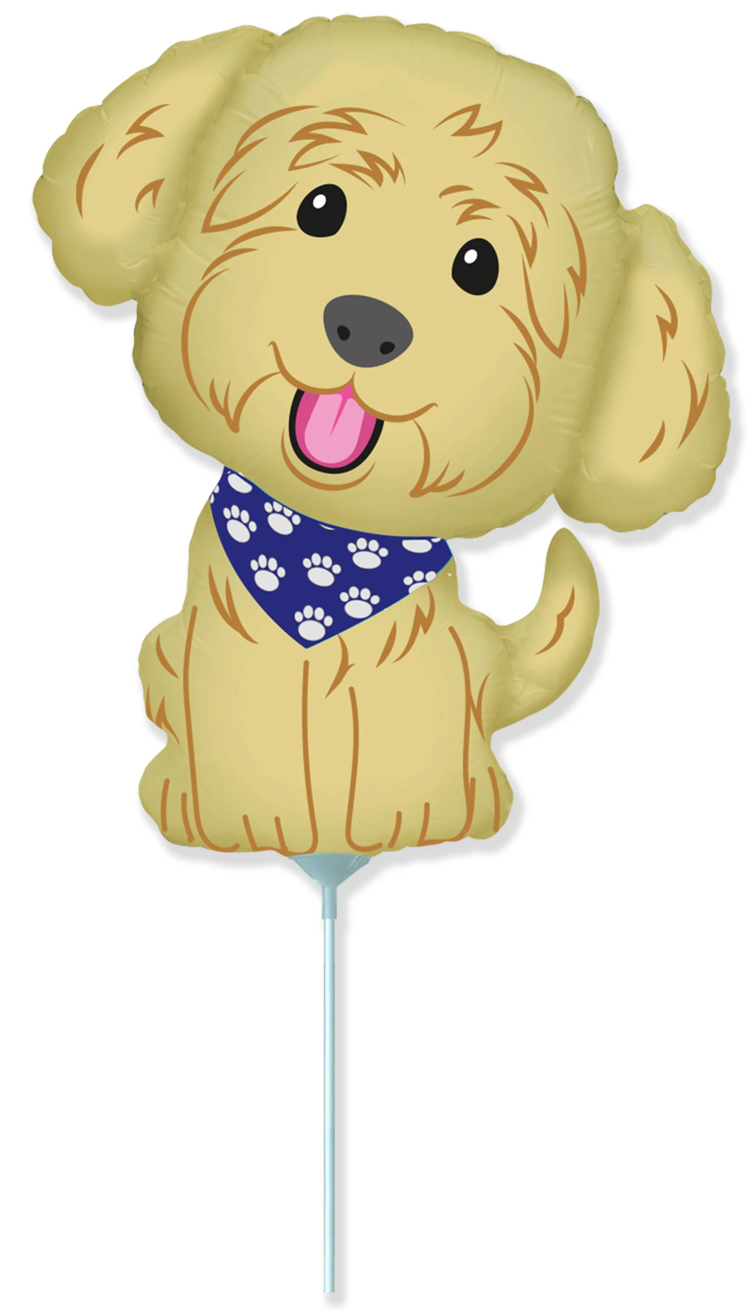 12" Airfill Only (Sticks Sold Separately) Cobberdog Mini Foil Balloon
