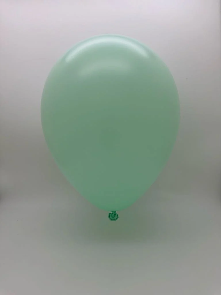 12'' Balloonia Brand Professional Line Latex Balloons Decolink Matte Green (50 Per Bag) - Image 2