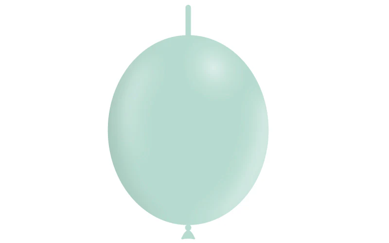 12'' Balloonia Brand Professional Line Latex Balloons Decolink Matte Green (50 Per Bag) - Image 3