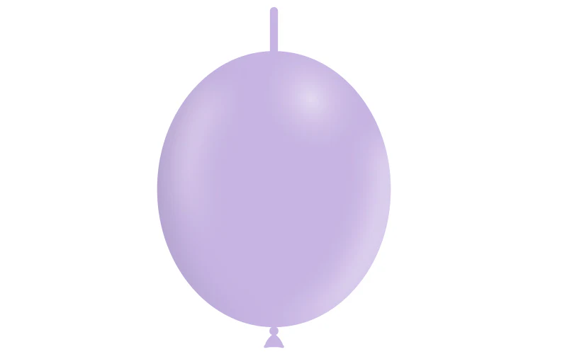 12'' Balloonia Brand Professional Line Latex Balloons Decolink Matte Lavender (50 Per Bag) - Image 3