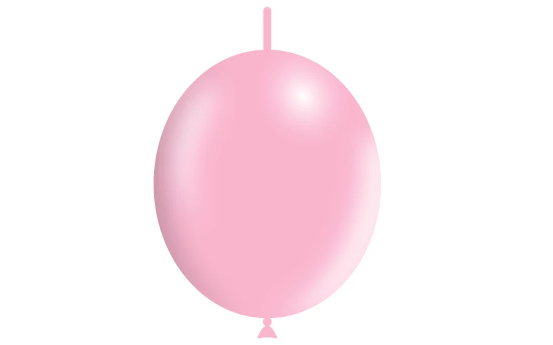 12'' Balloonia Brand Professional Line Latex Balloons Decolink Standard Baby Pink (50 Per Bag) - Image 3