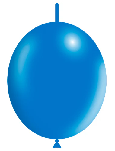 12'' Balloonia Brand Professional Line Latex Balloons Decolink Standard Blue (50 Per Bag)