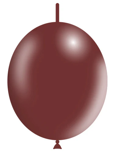12'' Balloonia Brand Professional Line Latex Balloons Decolink Standard Chocolate (50 Per Bag)