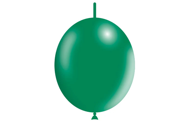 12'' Balloonia Brand Professional Line Latex Balloons Decolink Standard Forest Green (50 Per Bag) - Image 3