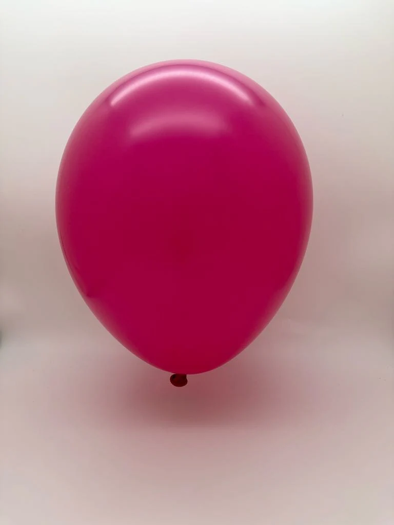 12'' Balloonia Brand Professional Line Latex Balloons Decolink Standard Fuchsia (50 Per Bag) - Image 2