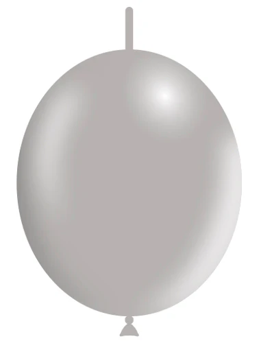 12'' Balloonia Brand Professional Line Latex Balloons Decolink Standard Grey (50 Per Bag)