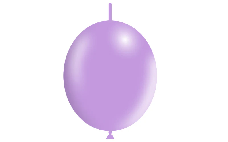12'' Balloonia Brand Professional Line Latex Balloons Decolink Standard Lavender (50 Per Bag) - Image 3