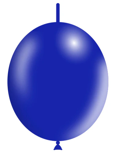 12'' Balloonia Brand Professional Line Latex Balloons Decolink Standard Navy Blue (50 Per Bag)
