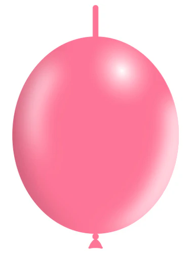 12'' Balloonia Brand Professional Line Latex Balloons Decolink Standard Pink (50 Per Bag)