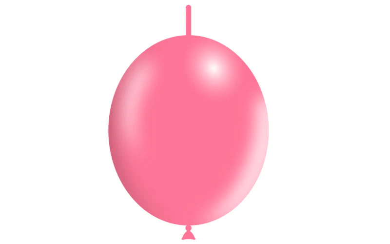 12'' Balloonia Brand Professional Line Latex Balloons Decolink Standard Pink (50 Per Bag) - Image 3