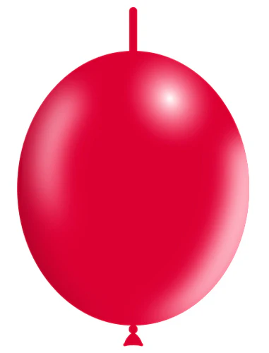 12'' Balloonia Brand Professional Line Latex Balloons Decolink Standard Red (50 Per Bag)