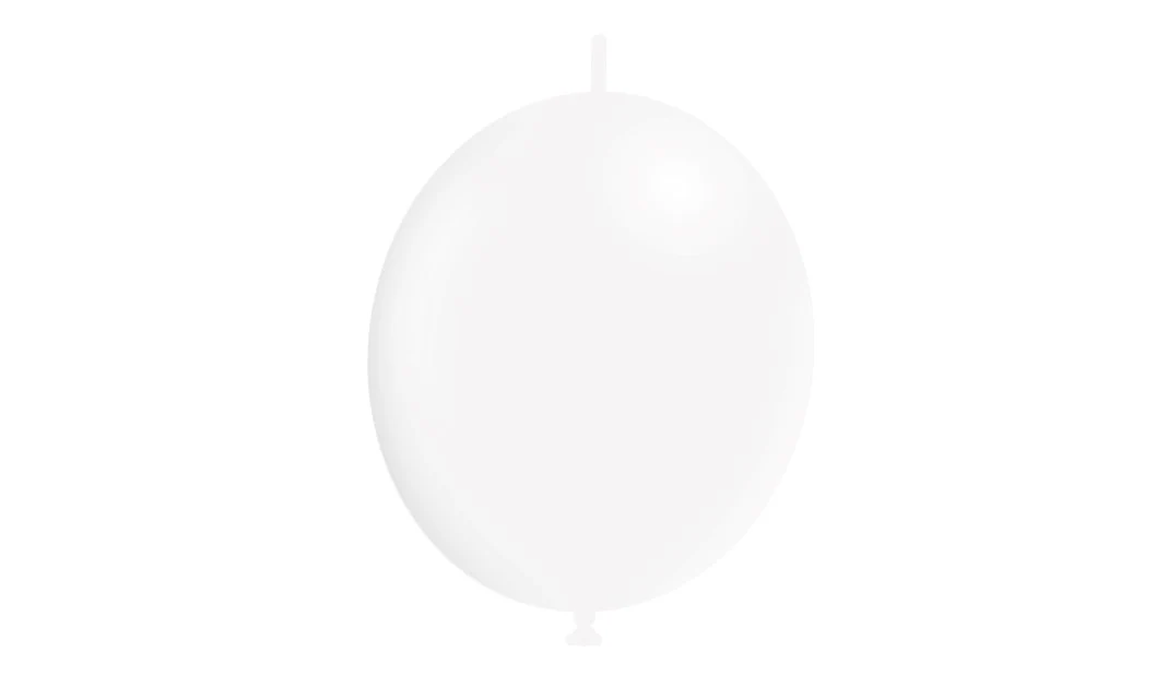 12'' Balloonia Brand Professional Line Latex Balloons Decolink Standard Transparent (50 Per Bag) - Image 3