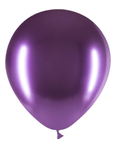 12'' Balloonia Latex Balloons Professional Line Brilliant Purple (50 Per Bag)