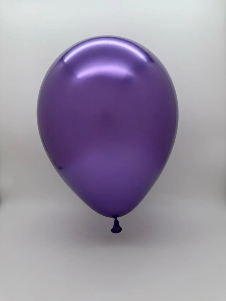 12'' Balloonia Latex Balloons Professional Line Brilliant Purple (50 Per Bag) - Image 2