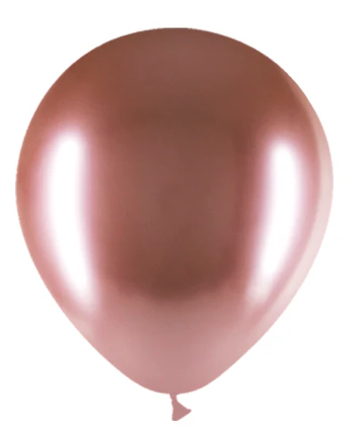 12'' Balloonia Latex Balloons Professional Line Brilliant Rose Gold (50 Per Bag)