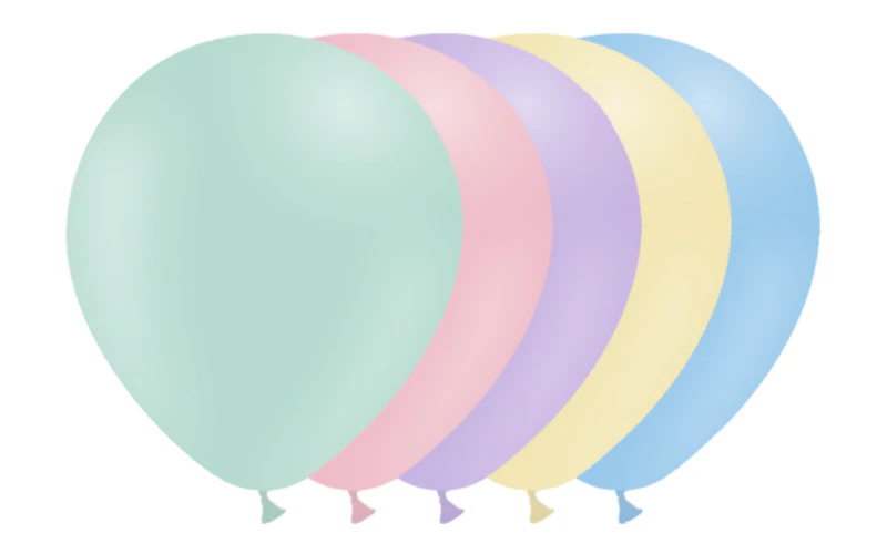 12'' Balloonia Latex Balloons Professional Line Matte Assorted (50 Per Bag) - Image 2