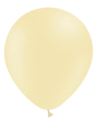 12'' Balloonia Latex Balloons Professional Line Matte Yellow (50 Per Bag)