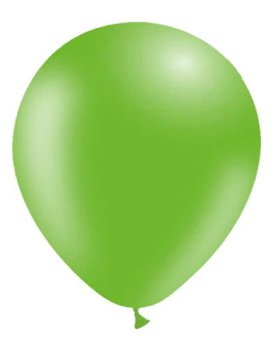 12'' Balloonia Latex Balloons Professional Line Standard Apple Green (50 Per Bag)