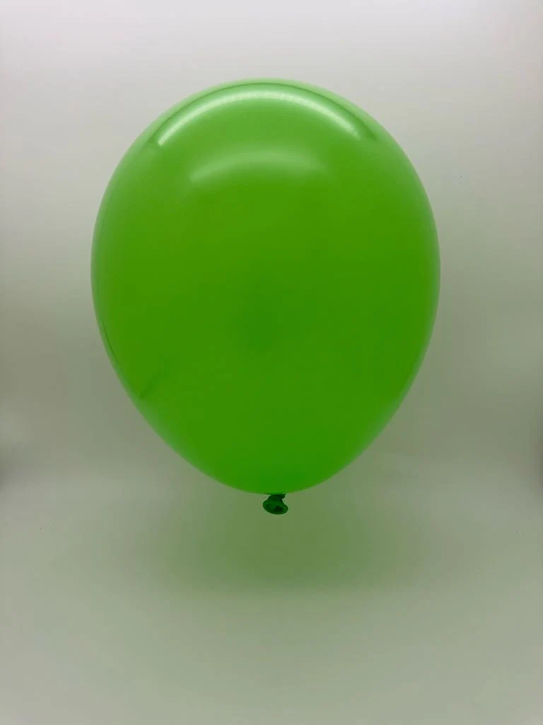 12'' Balloonia Latex Balloons Professional Line Standard Apple Green (50 Per Bag) - Image 2