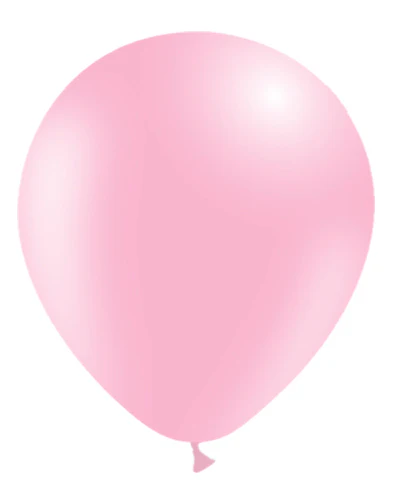 12'' Balloonia Latex Balloons Professional Line Standard Baby Pink (50 Per Bag)
