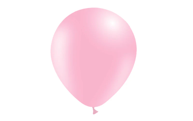 12'' Balloonia Latex Balloons Professional Line Standard Baby Pink (50 Per Bag) - Image 3