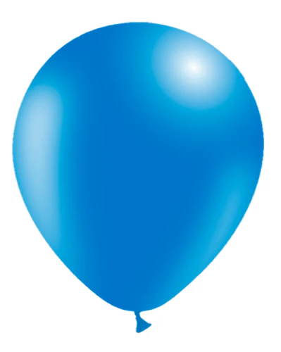 12'' Balloonia Latex Balloons Professional Line Standard Blue (50 Per Bag)